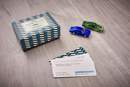 Ridley’s Car Buff Trivia Card Game – Car Quiz Game for Kids and Adults – 2+ Players – Includes 140 Unique Questions Cards – Fun Family Game – Makes a Great Gift