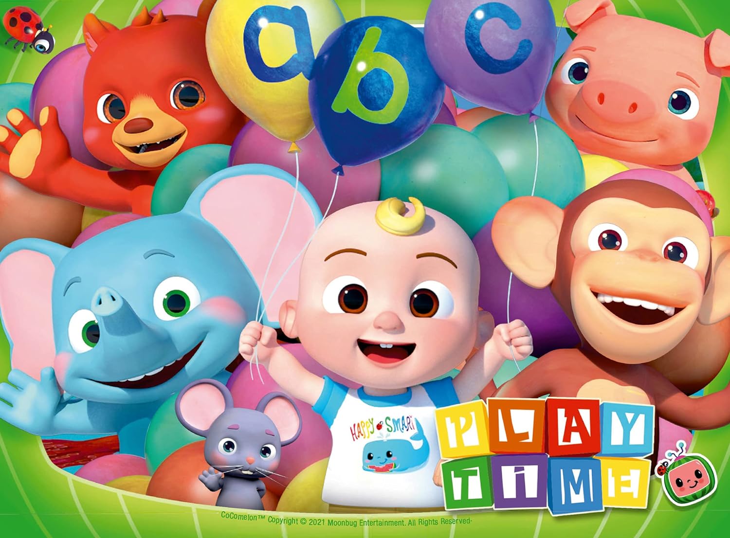 Ravensburger Cocomelon - 4 in Box (12, 16, 20, 24 Pieces) Jigsaw Puzzles for Kids Age 3 Years Up & Bluey - 4 in Box (12, 16, 20, 24 Pieces) Jigsaw Puzzles for Kids Age 3 Years Up 4 in a Box + Bluey - 4 in Box