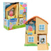 Toomies, Casita de Peppa Pig Juguete de Baño, Diferentes Estancias, Juegos de Formas, Ducha y Otras Sorpresas, 1 Figura Incluida y 3 Ventosas, niños +3 años, Bizak E73415
