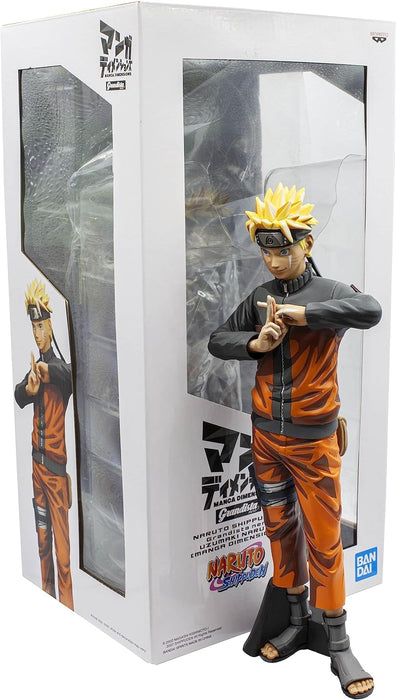 Banpresto NARUTO SHIPPUDEN - Uzumaki Naruto - Figurine Grandista Nero