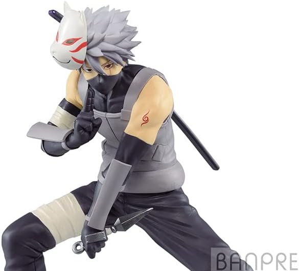 Banpresto - Naruto Shippuden Vibration Stars - Hatake Kakashi-II Statue