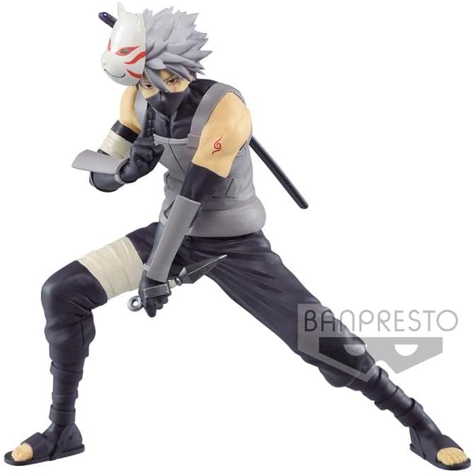 Banpresto - Naruto Shippuden Vibration Stars - Hatake Kakashi-II Statue