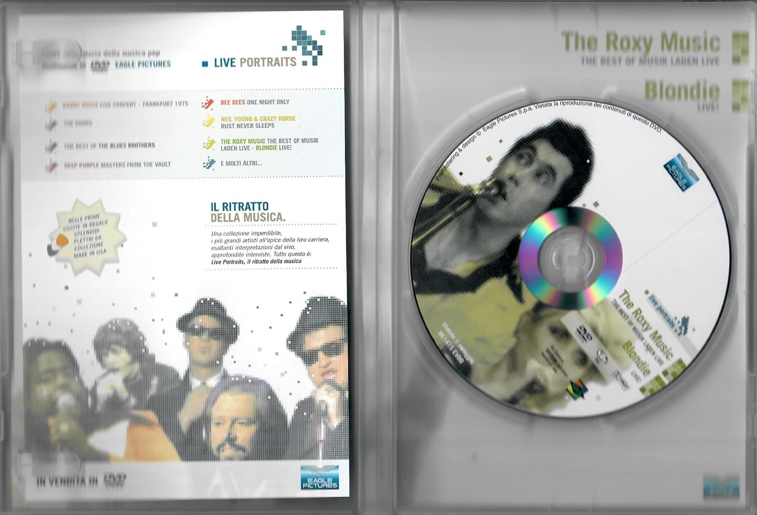The Roxy Music The Best Of Music Laden Live Blondie Live