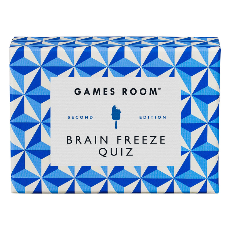 Ridley’s Brain Freeze Trivia Card Game – Trivia Games for Adults and Kids – 2+ Players – Includes 140 Unique Question Cards – Fun Quiz Cards That Make a Great Gift Trivia Brain Freeze