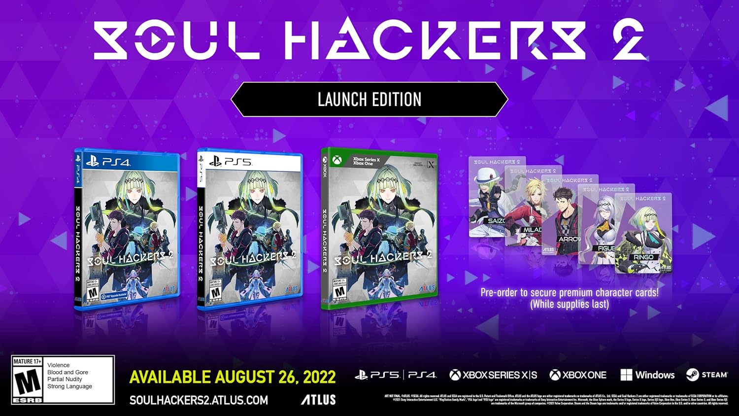 Soul Hackers 2: Launch Edition - PlayStation 5 PlayStation 5 Standard