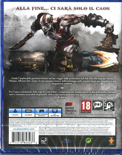 Giochi per Console Sony Entertainment GOD OF WAR III Remastered - PS Hits