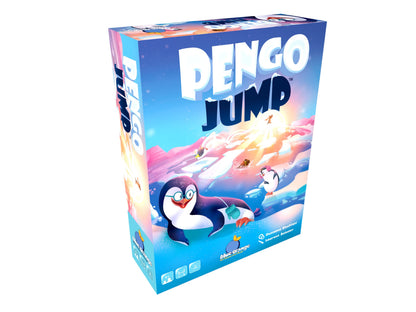 Blue Orange | Pengo Jump | Juego de Mesa | A Partir de 5 Años | De 1 a 4 Jugadores | 15 Minutos por Partida | Multilenguaje (Incluye Español