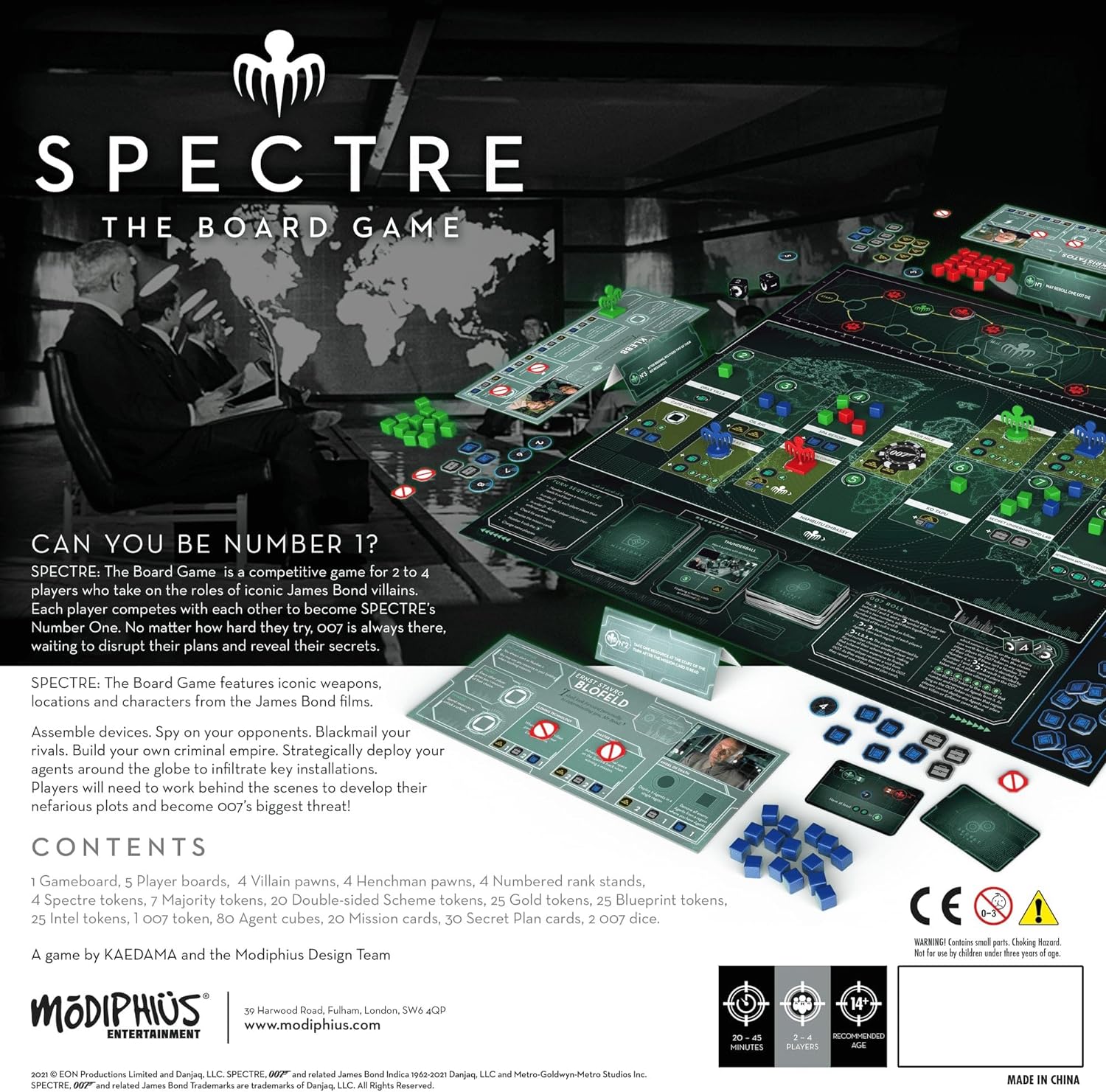 007 - SPECTRE Board Game