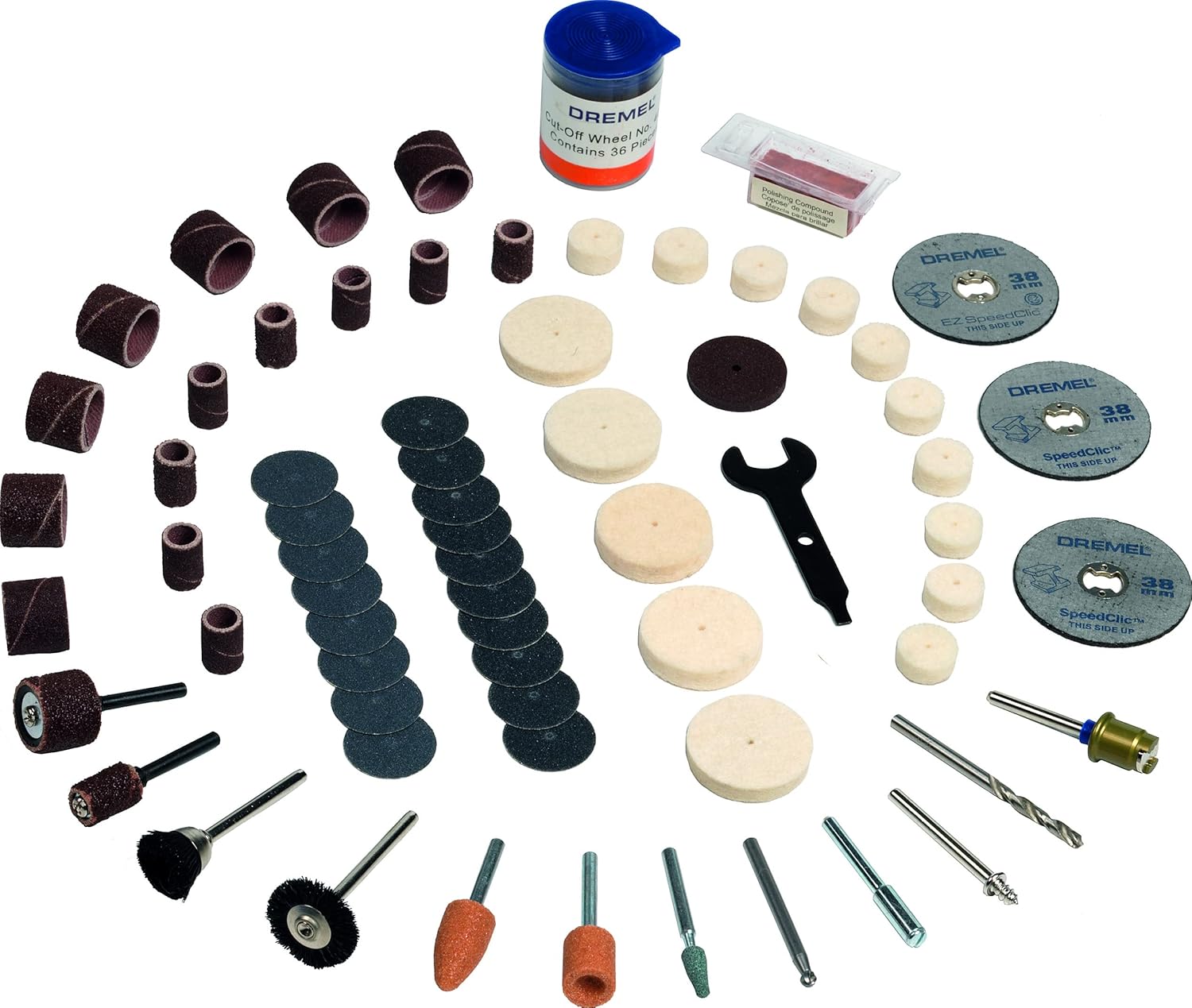 Dremel - 100 Pieces Multipurpose Accessory Set