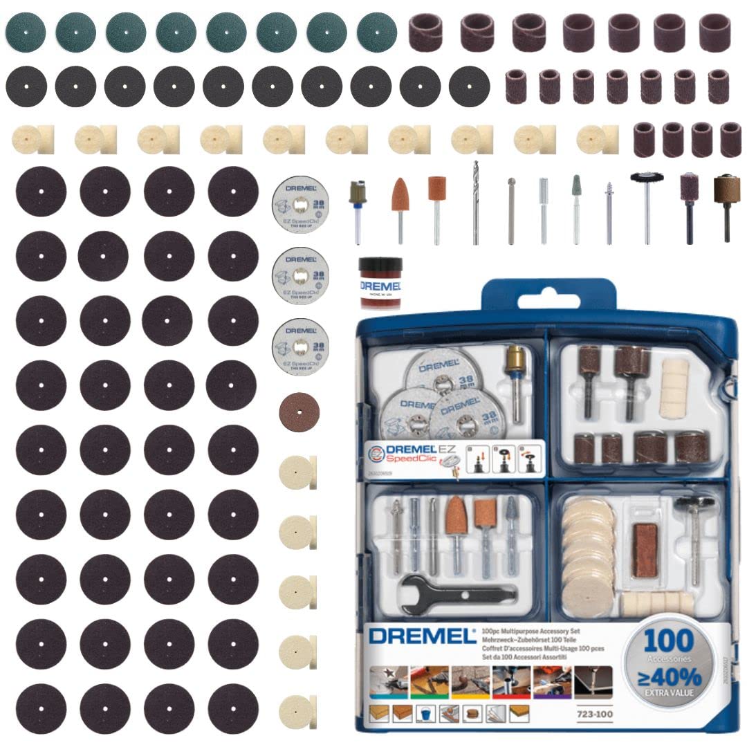 Dremel - 100 Pieces Multipurpose Accessory Set
