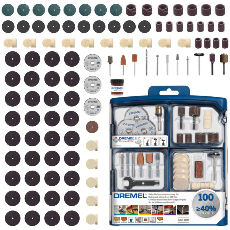 Dremel - 100 Pieces Multipurpose Accessory Set