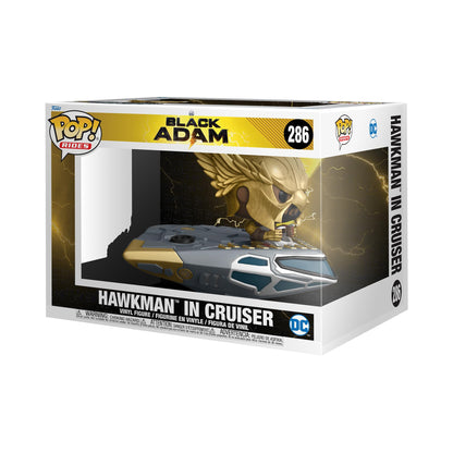 Funko Pop! Ride Super Deluxe: Black Adam - Hawkman On Hawk Cruiser - Vinyl-Sammelfigur - Geschenkidee - Offizielle Handelswaren - Spielzeug Für Kinder und Erwachsene - Movies Fans