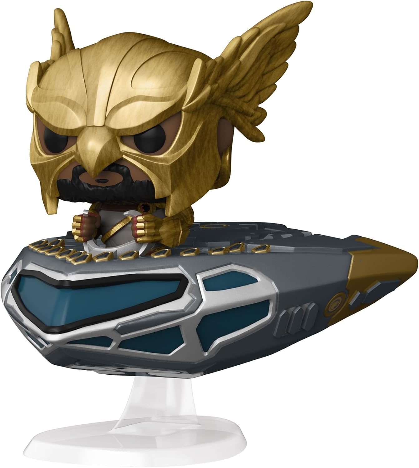 Funko Pop! Ride Super Deluxe: Black Adam - Hawkman On Hawk Cruiser - Vinyl-Sammelfigur - Geschenkidee - Offizielle Handelswaren - Spielzeug Für Kinder und Erwachsene - Movies Fans