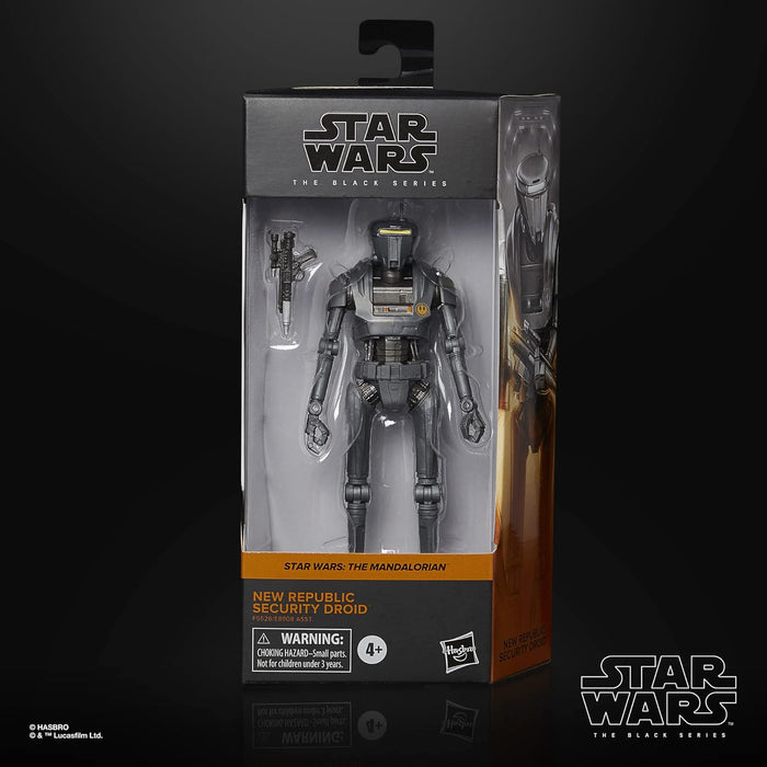 STAR WARS The Black Series New Republic Security Droid Toy 6-Inch-Scale The Mandalorian Action Figure, Toys Kids Ages 4 and Up, Multicolored (F5526