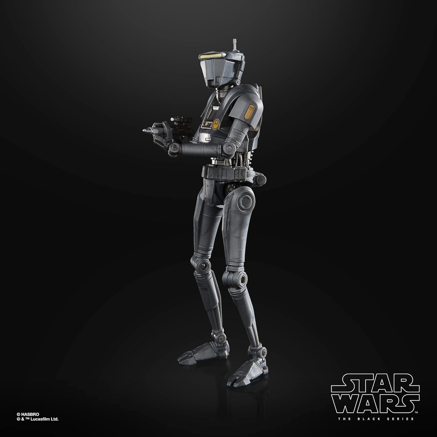STAR WARS The Black Series New Republic Security Droid Toy 6-Inch-Scale The Mandalorian Action Figure, Toys Kids Ages 4 and Up, Multicolored (F5526