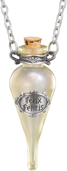 The Noble Collection Harry Potter Felix Felicis Pendant and Display - Includes 18in Chain & Collector Display - Officially Licensed Film Set Movie Replica Jewellery Gifts