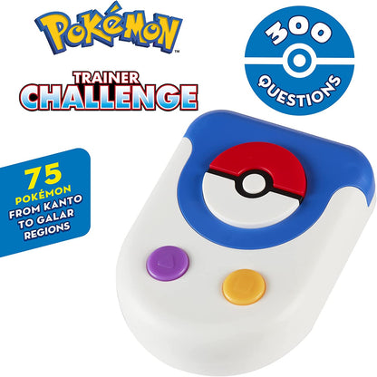 Pokémon Trainer Challenge Game. Datos Divertidos 300 Preguntas. 75 Kanto a GALAR. Regalo Ideal para cumpleaños o Navidad. Más de 4 años, Multicolor, Medium (Zanzoon SAS 1122125
