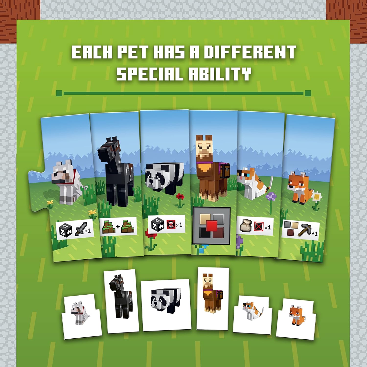 Ravensburger 20914 Minecraft Spiel Heroes of the Villag, Kooperatives Familienspiel für 2-4 Spieler, Minecraft Brettspiel ab 7 Jahren, Minecraft Geschenke