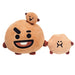 AURORA 61462, BT21 Official Merchandise, SHOOKY Soft Toy, 12 cm, Brown