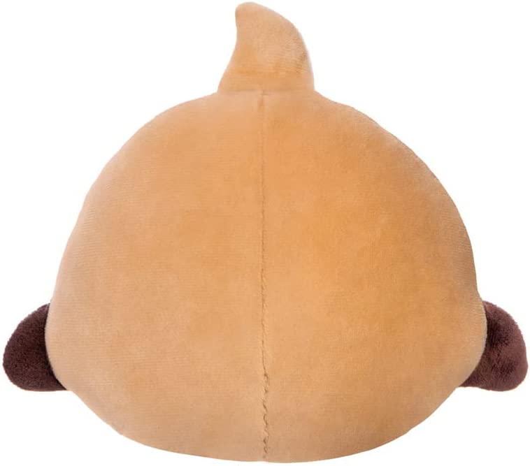 AURORA, 61475, BT21 Official Merchandise, Baby SHOOKY Sitting Doll 8In, Soft Toy, Brown