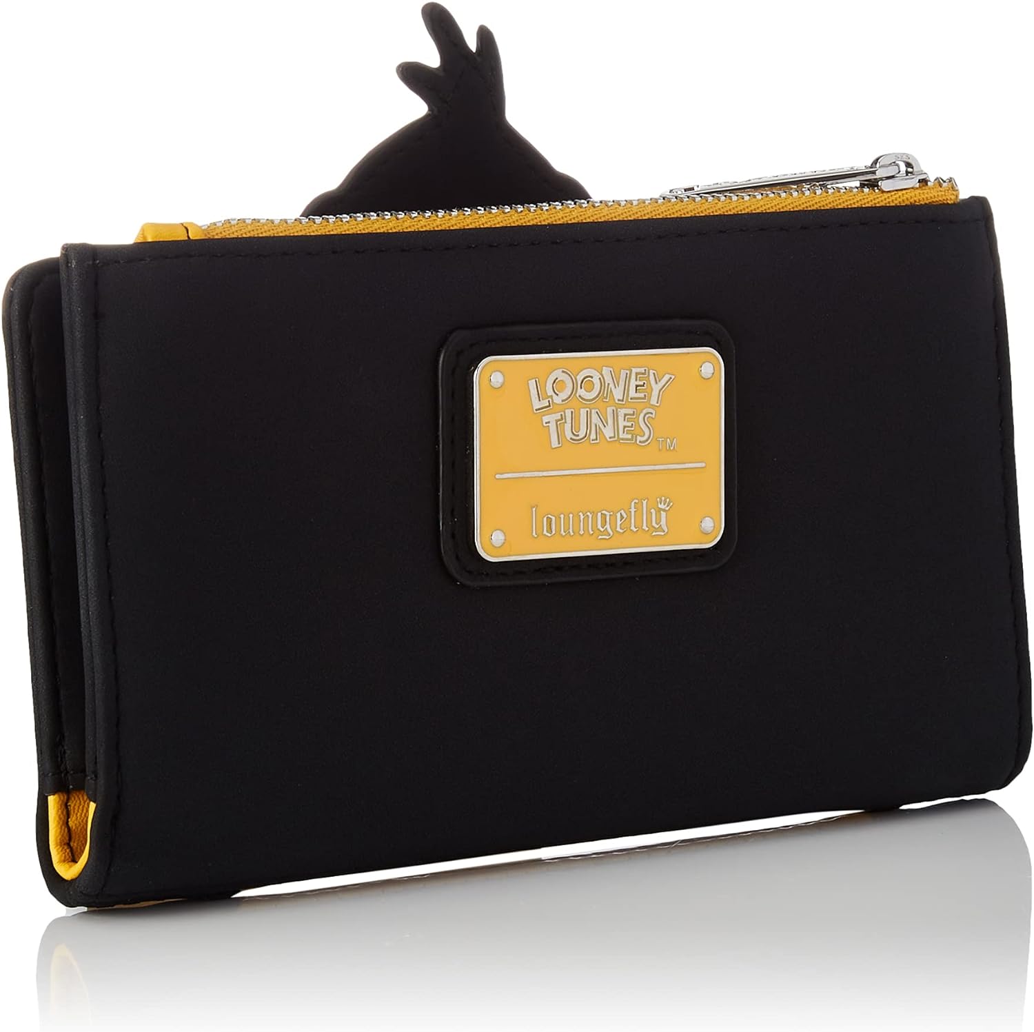 Loungefly x Looney Tunes Daffy Duck Cosplay Flap Wallet (Black, One Size