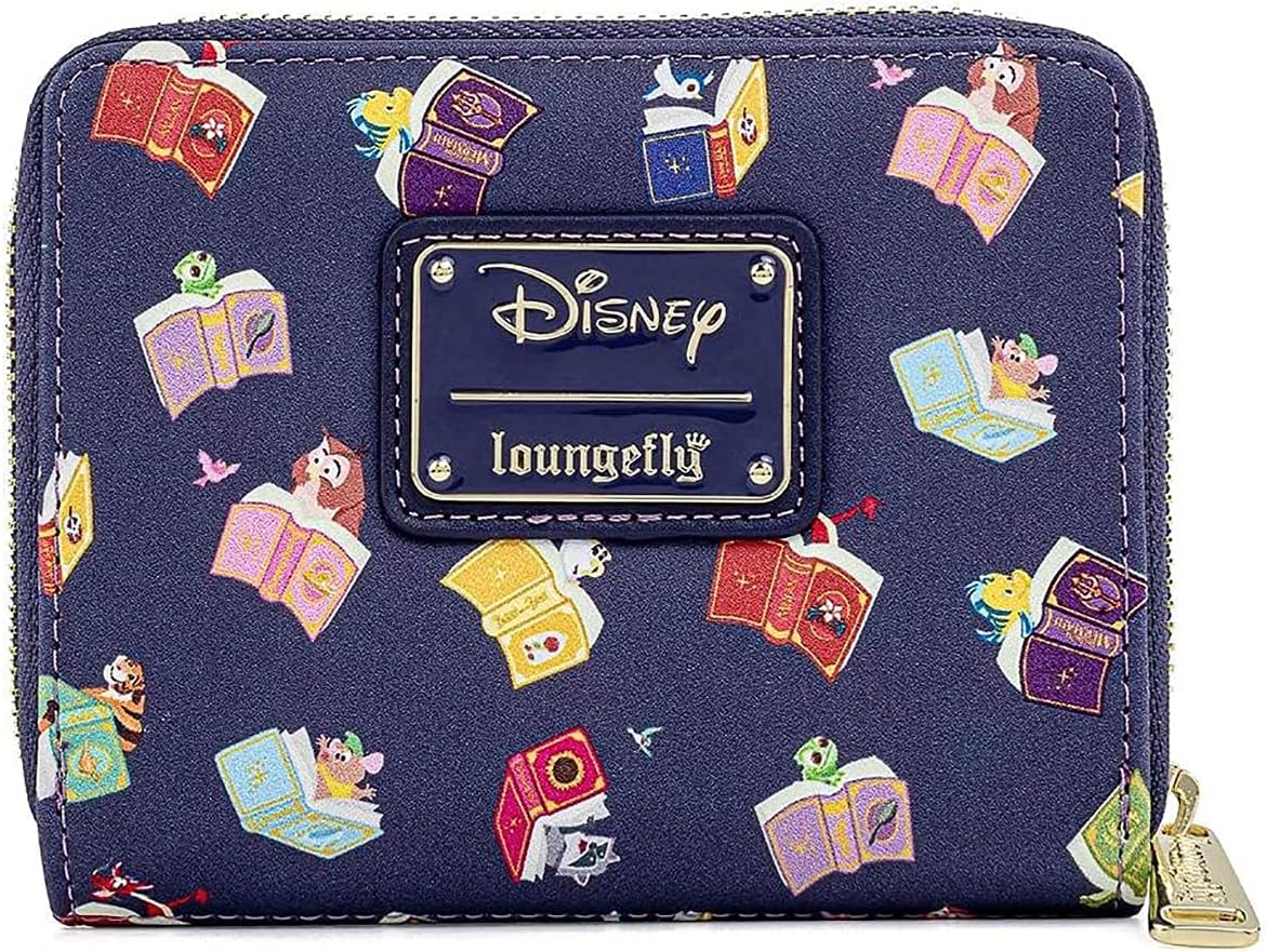 Loungefly Disney Princess Books Zip Around Wallet