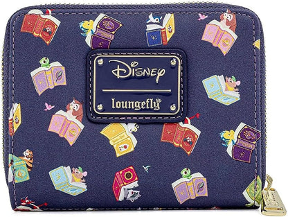 Loungefly Disney Princess Books Zip Around Wallet