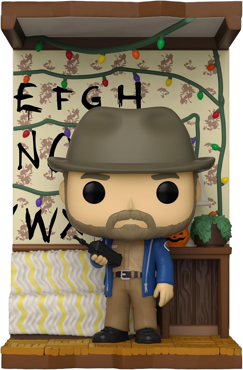 Funko POP! Deluxe: Stranger Things - Build A Scene - Jim Hopper - Amazon Exclusive - Collectable Vinyl Figure - Gift Idea - Official Merchandise - Toys for Kids & Adults - TV Fans