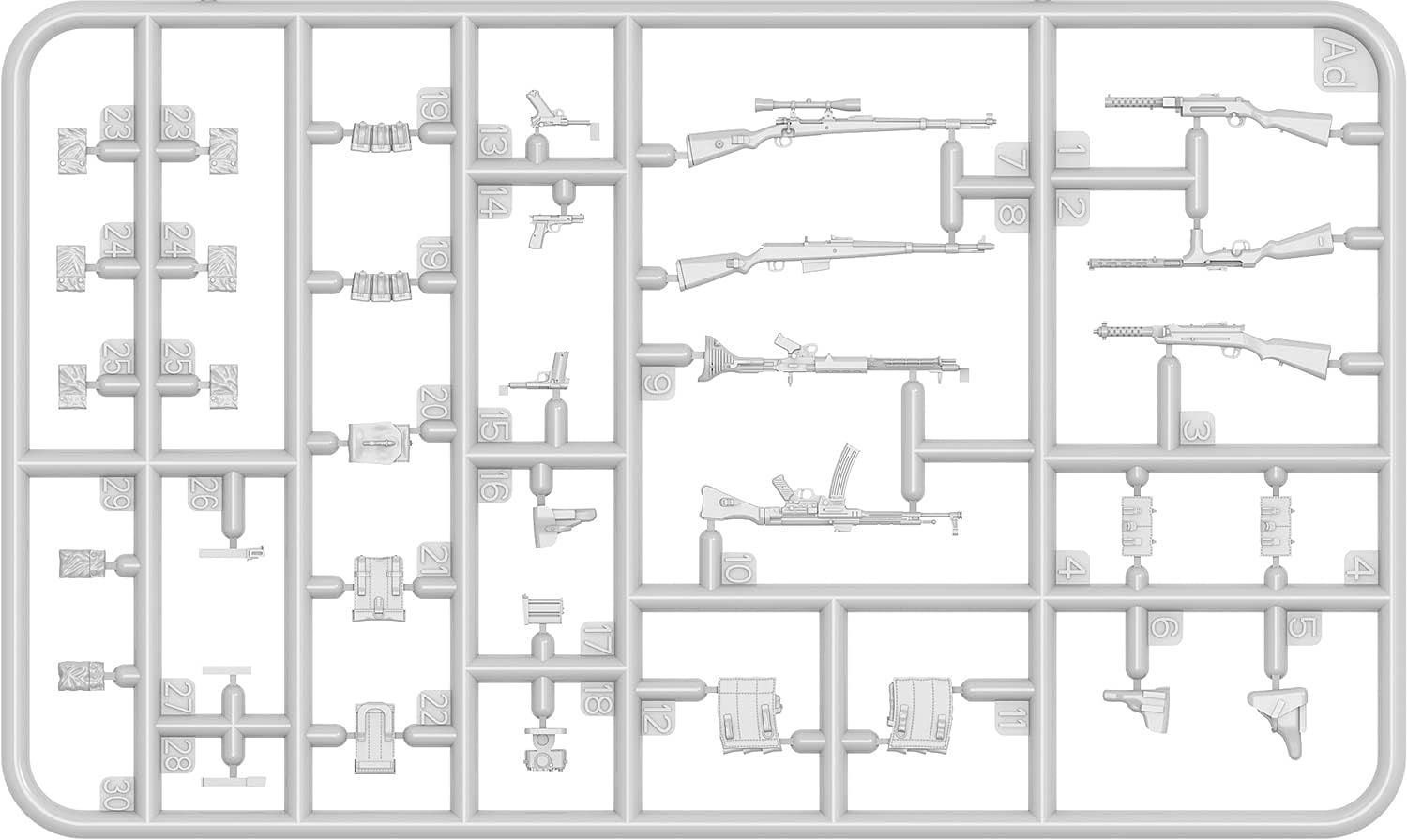 MiniArt-MIA35363 Kits de construcción de Aviones Modelo Hobby, Color Gris, Talla única (MA35363