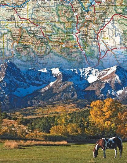 New York Puzzle Company - National Geographic Rocky Mountains Mini 100 Pieces Jigsaw Puzzle