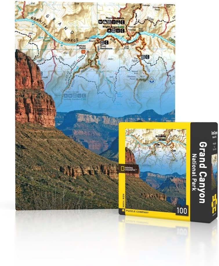 Grand Canyon Mini - NYPC National Geographic Collection Mini Puzzle 100 Pieces