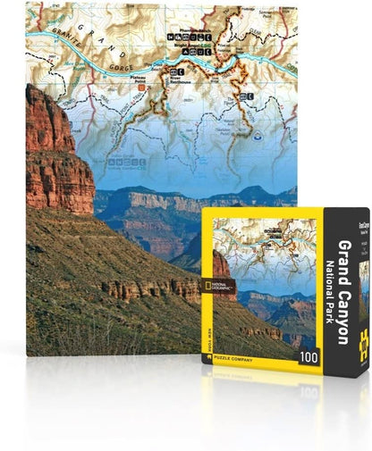Grand Canyon Mini - NYPC National Geographic Collection Mini Puzzle 100 Pieces