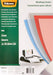 Fellowes A4 Binding Cover - 200 Microns PVC Binding Covers - Pack of 100 Binding Covers - Transparent