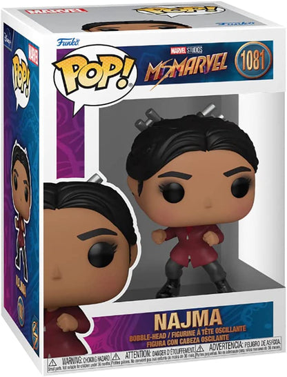 Funko POP! Marvel: Ms. Marvel - Najma - Collectable Vinyl Figure - Gift Idea - Official Merchandise - Toys for Kids & Adults - TV Fans - Model Figure for Collectors and Display