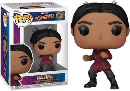 Funko POP! Marvel: Ms. Marvel - Najma - Collectable Vinyl Figure - Gift Idea - Official Merchandise - Toys for Kids & Adults - TV Fans - Model Figure for Collectors and Display