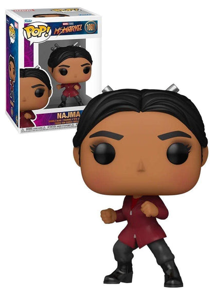 Funko POP! Marvel: Ms. Marvel - Najma - Collectable Vinyl Figure - Gift Idea - Official Merchandise - Toys for Kids & Adults - TV Fans - Model Figure for Collectors and Display