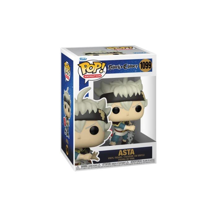 Funko POP! Animation: Black Clover - Asta - Figuras Miniaturas Coleccionables Para Exhibición - Idea De Regalo - Mercancía Oficial - Juguetes Para Niños Y Adultos - Fans De Anime