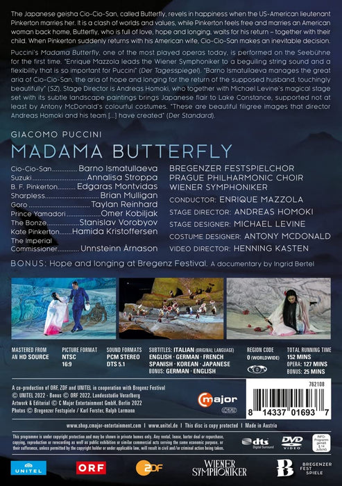 Madama Butterfly   (IMPORT) (No English version