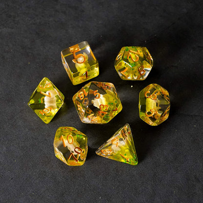 FanRoll by Metallic Dice Games 16mm Resin Poly DND Dice Set: Elephant Dice, Role Playing Game Dice for Dungeons and Dragons