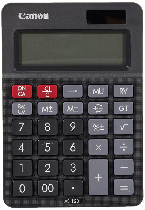 Canon AS-120 II Calculator (Black) - Suitable for home and the office