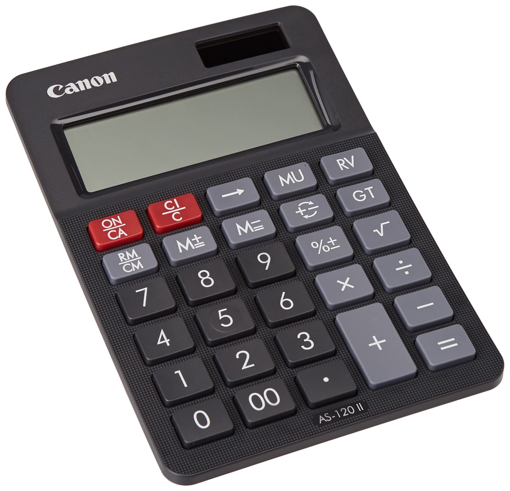 Canon AS-120 II Calculator (Black) - Suitable for home and the office