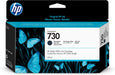 Original Standard Yield Ink Cartridge Compatible with Designjet T1700 Printer Series, 130 ml, Matte Black