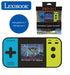 LEXiBOOK Compact Cyber Arcade Portable Gaming Console, 250 Gaming, LCD, Battery Operated, Video Game for Children, Black/Blue/Green