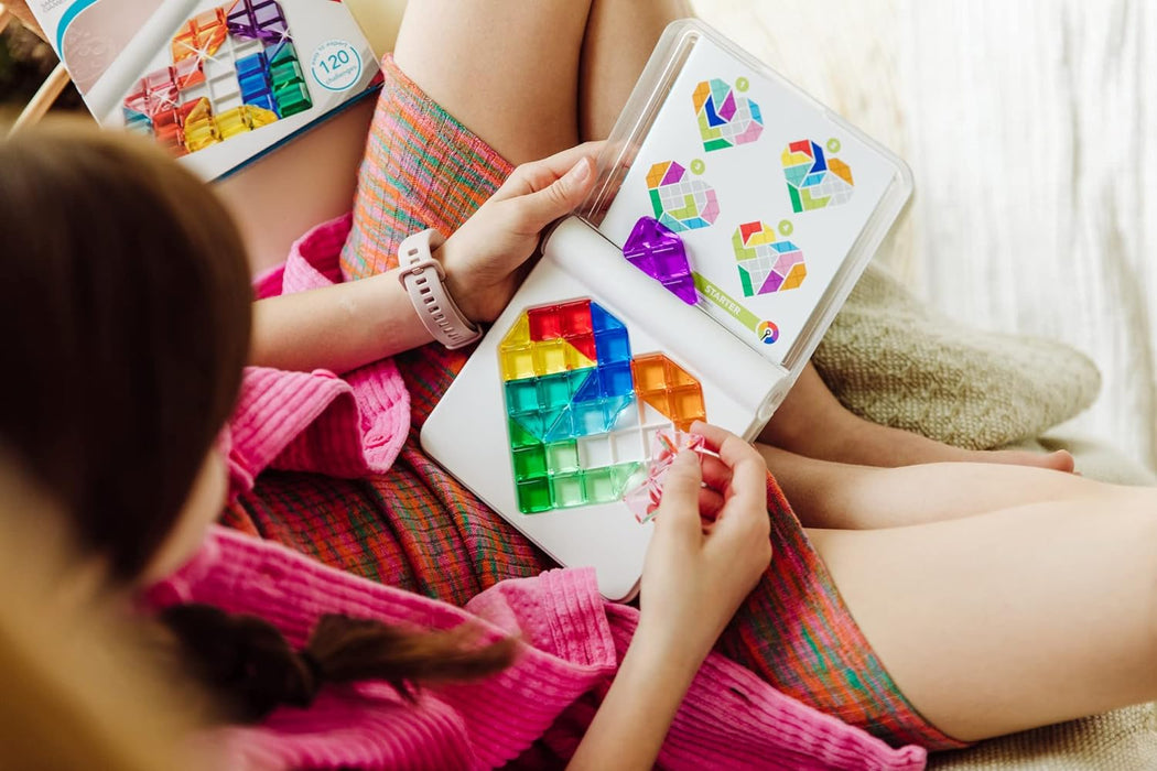 smart games - IQ Love, Puzzle Game with 120 Challenges, 2 Playing Modes, 7+ Years