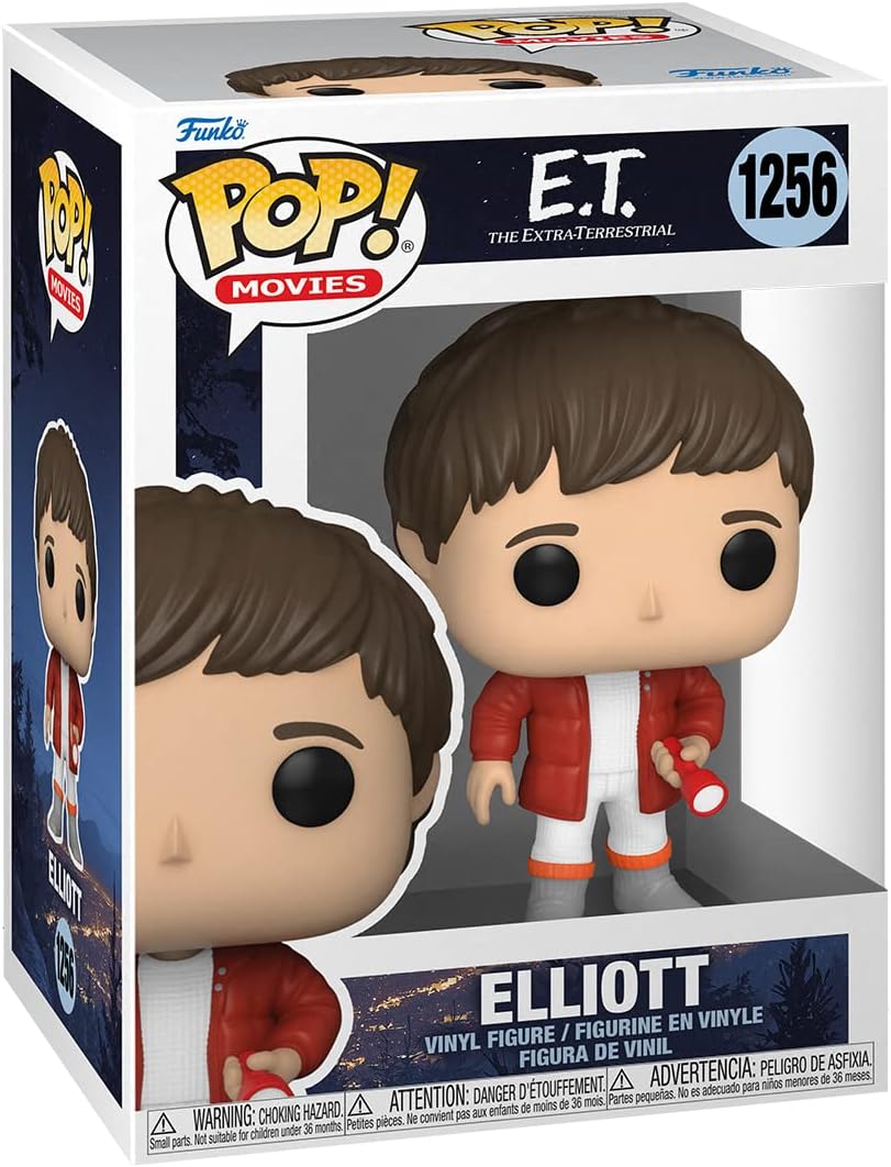 E.T. - the Extra-Terrestrial E.T. 40th anniversary - Elliot vinyl figuur 1256 Funko Pop! standaard