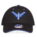 Night Wing Baseball Cap Logo Official Black Warner Snapback One Size, black, One Size