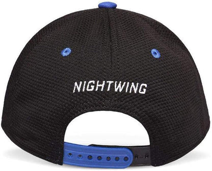Night Wing Baseball Cap Logo Official Black Warner Snapback One Size, black, One Size