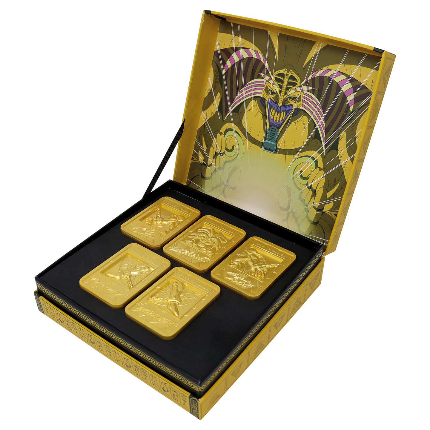 FANATTIK YU-GI-OH! Exodia the Forbidden One 24k Gold Plated Ingot Set