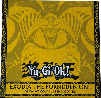 FANATTIK YU-GI-OH! Exodia the Forbidden One 24k Gold Plated Ingot Set
