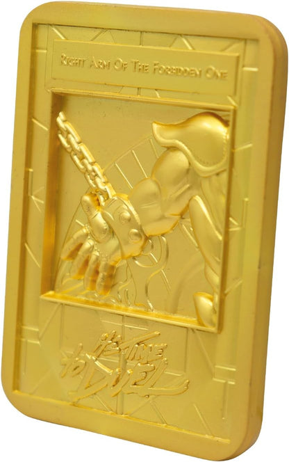 FANATTIK YU-GI-OH! Exodia the Forbidden One 24k Gold Plated Ingot Set